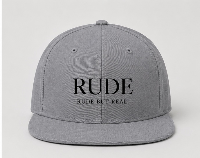 RUDE Cap — Grey