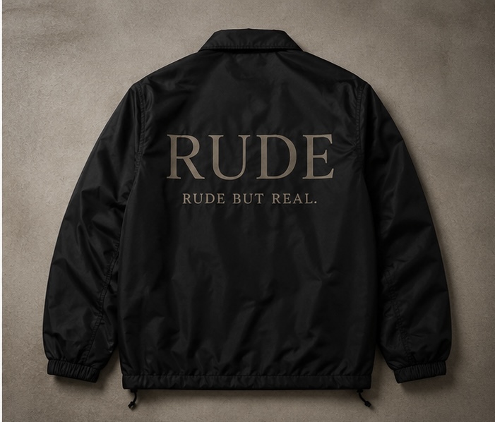 RUDE Coach Jacket — Reverse