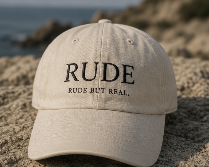 RUDE Cap — Bone