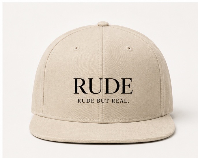 RUDE Cap — Cream