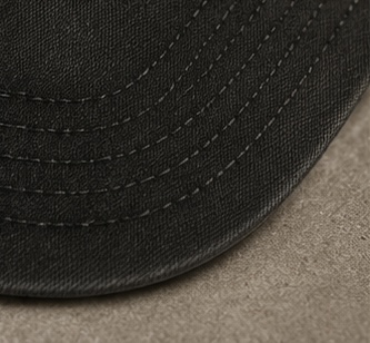 RUDE Cap — Brim Detail