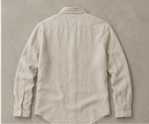 RUDE Linen Shirt — Reverse