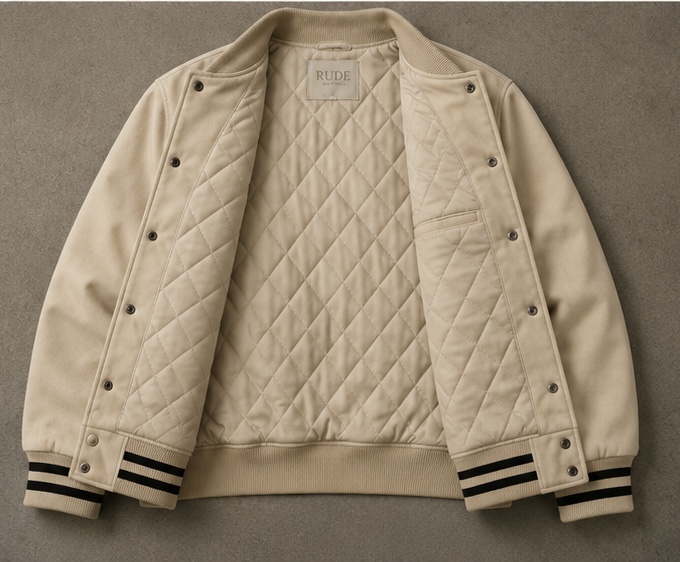 RUDE Varsity — Quilted Lining