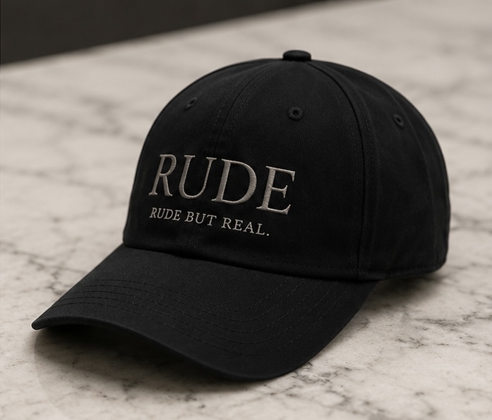 RUDE Cap — Marble