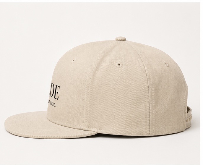 RUDE Cap — Cream Profile