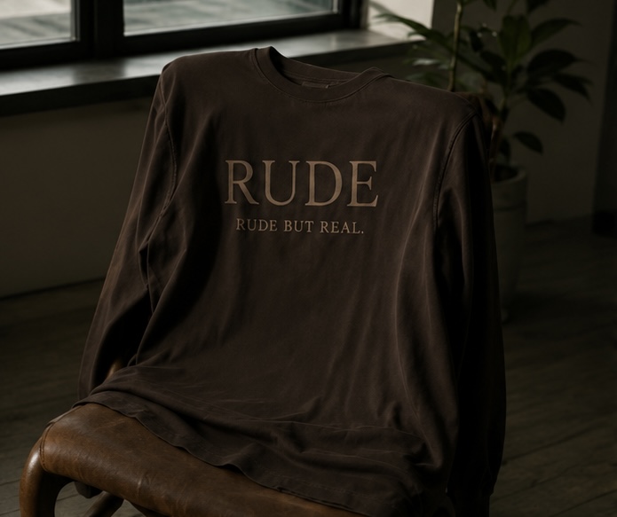 RUDE Long Sleeve — Espresso