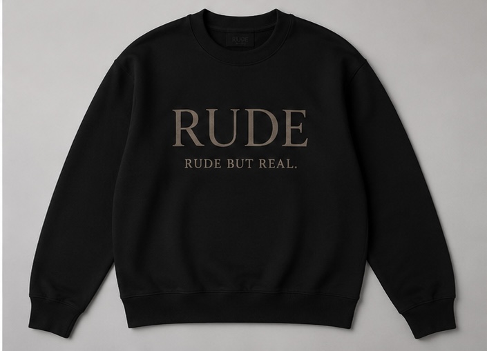 RUDE Crewneck — Studio